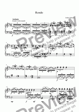 page one of Piano Etude No. 2