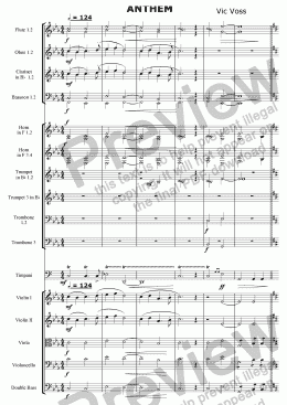 page one of Song and Anthem