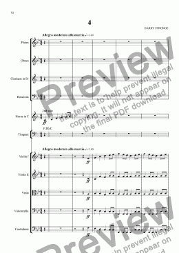 page one of A Summer Symphony - Movt 4