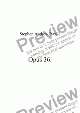 page one of Opus 36, for piano.