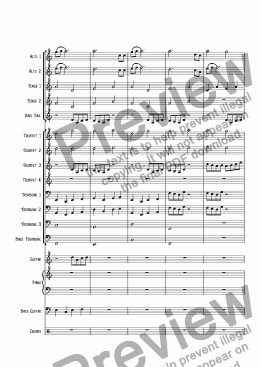 page one of Big band 