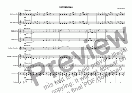 page one of 2 Pieces for Junior brass (Intermezzo and La Torrina)