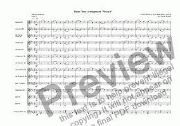 page one of Hynm Tune Arrangement "Mozart"