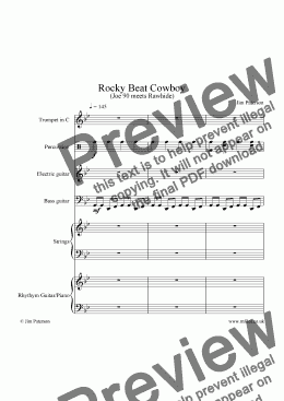 page one of Rocky Beat Cowboy