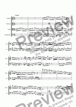 page one of String Quartet No. 2
