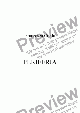 page one of Periferia