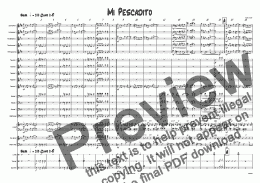 page one of Mi Pescadito - Salsa - Big Band