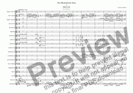 page one of The Michelmersh Suite ( Brass Band )