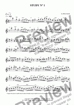 page one of Jazz Dimensions