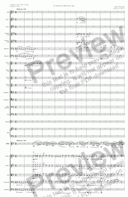 page one of Chaminade, Concertino flute & orq