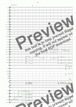page one of Symphony No 68 2nd mvt