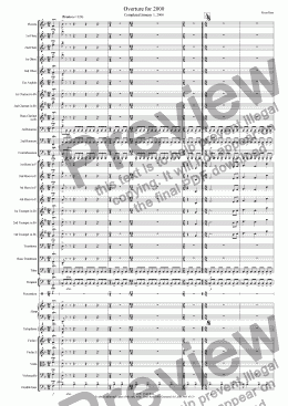 page one of Overture for 2000