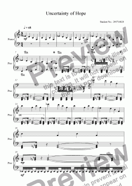 page one of Composition