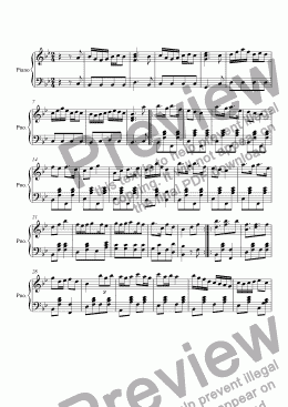 page one of Ragtime #86 in B Flat Major