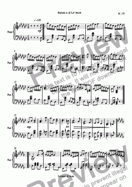 page one of Ragtime #75 in G Flat Major