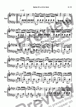 page one of Ragtime #74 in G Flat Major