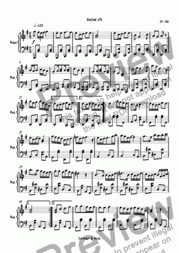 page one of Ragtime #70 in G Major