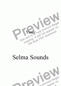 page one of Selma Sounds