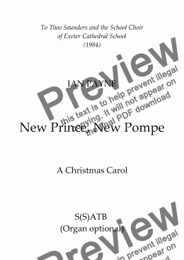 page one of New Prince, New Pompe