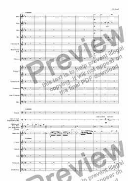 page one of Orchestration Project