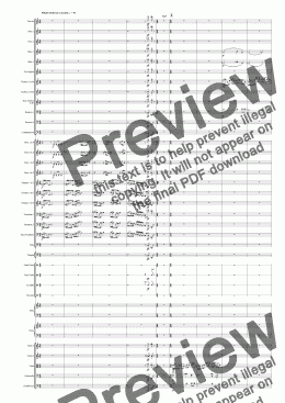 page one of Symphony No 69 4th mvt