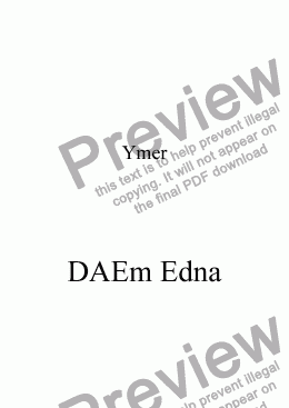 page one of DAEm Edna
