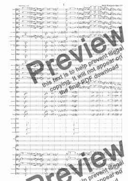 page one of Symphony No 70 1st mvt