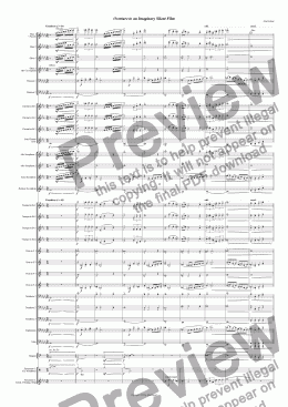 page one of Overture to an Imaginary Silent Film