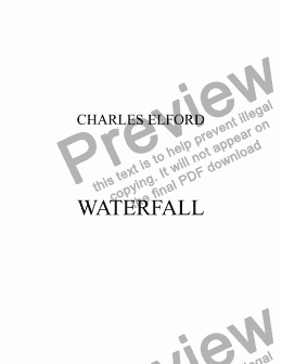 page one of WATERFALL