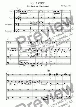 page one of Quartet