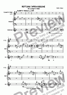page one of 000:044 Opus: Notturno Improvvisazione