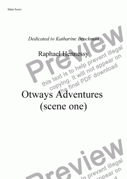 page one of Otways Adventures