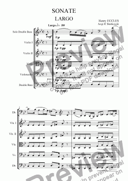 page one of SONATE