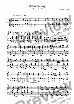 page one of Bavarian Rag