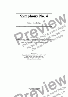 page one of 04: Folk Symphony