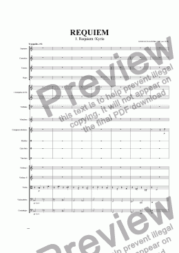 page one of Requiem