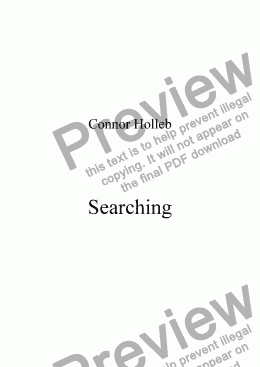 page one of Searching