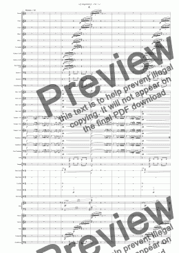 page one of Symphony No 73 4th movt