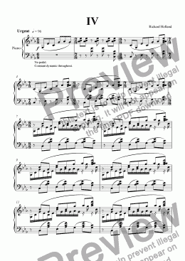 page one of IV (Rhythm)