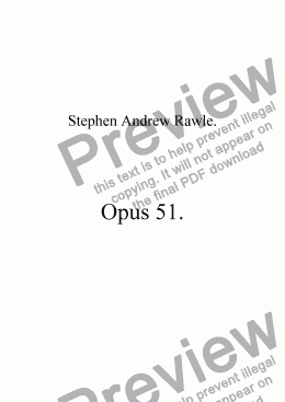 page one of Opus 51, The March Of The Optimists.