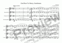 page one of Ye Olde Carol-Singers' Compendium - God Rest Ye Merry, Gentlemen