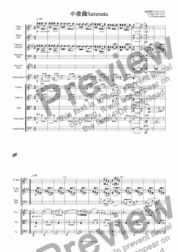 page one of 小夜曲Serenata