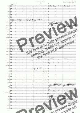 page one of Symphony No 75 1st movt