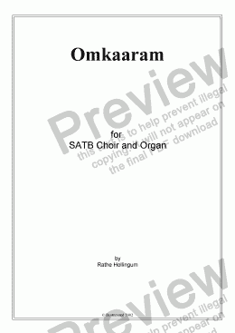 page one of Omkaaram
