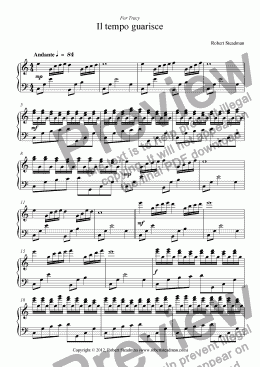 page one of Il tempo guarisce
