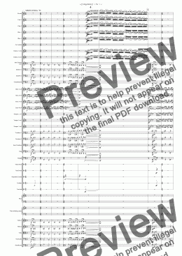 page one of Symphony No 75 4th movt