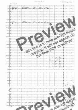 page one of Symphony No 76 1st movt