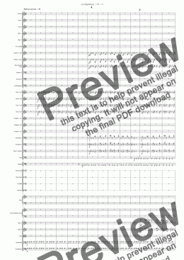 page one of Symphony No 76 4th movt