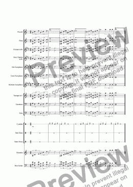 page one of Flagpole Fanfare
