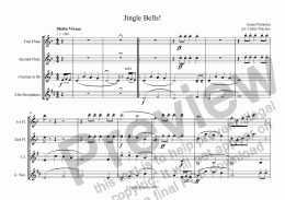 page one of Ye Olde Carol-Singers' Compendium - Jingle Bells!